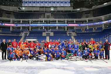 ВТБ ЛЕДОВЫЙ ДВОРЕЦ ПРИМЕТ ФИНАЛ ПЛЕЙ-ОФФ ПЕРВОГО ЗИМНЕГО ЧЕМПИОНАТА ДЕТСКОЙ ЛИГИ "ЛЕГЕНДЫ ХОККЕЯ"