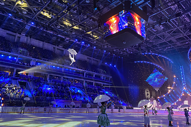 На ЦСКА Арене прошел двухдневный фестиваль «Влюбленные в фигурное катание»