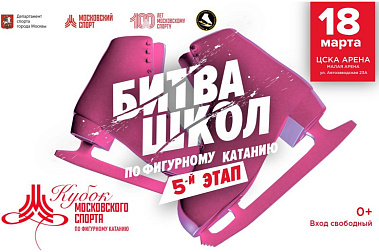 Кубок Московского спорта по фигурному катанию. 5-й этап.
